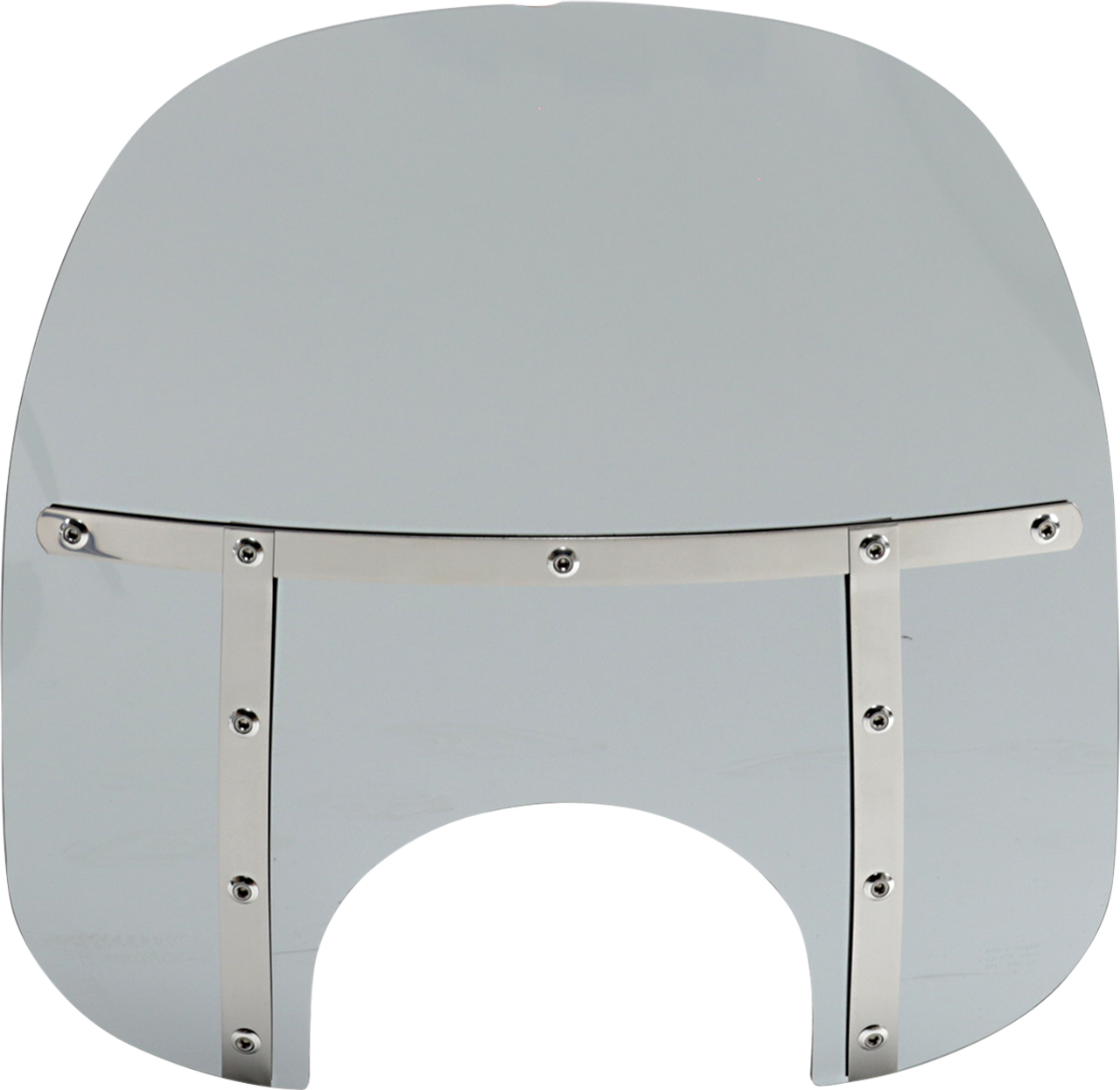 MEMPHIS SHADES Fats Windshield - 17" - 9" Headlight - Black Smoke MEM36212