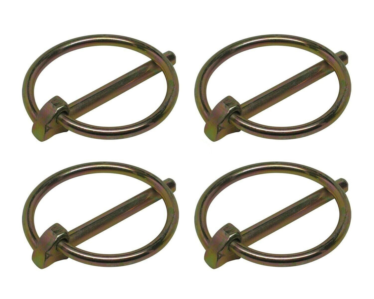 1/4-Inch Flip Over Hood Pin Clips - 4-Pack for IMCA UMP Modified Racing