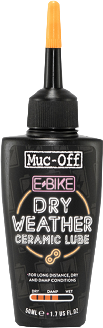 MUC-OFF USA Ebike Dry Chain Lube - 1.7 U.S. fl oz. 1104US