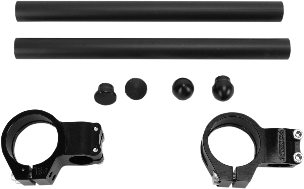 VORTEX Handlebar - Clip-On - 48 mm - 7ƒâ€š‚Â° - Black CL0048K