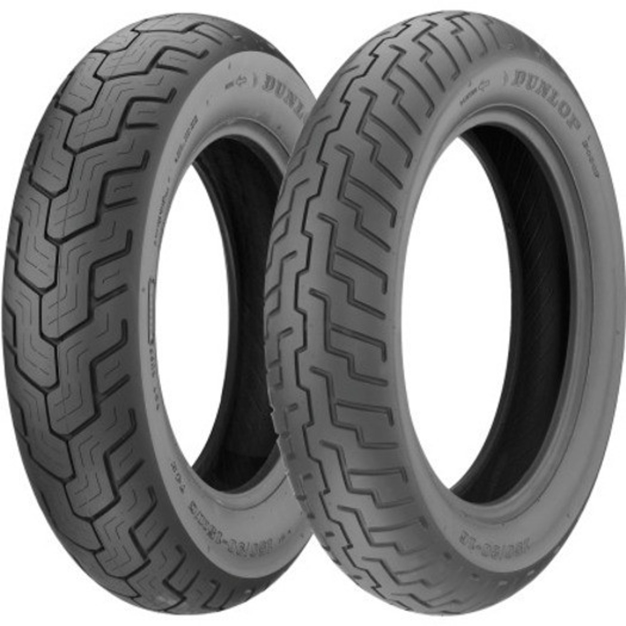 Dunlop 130/90-16 Motorcycle Front Rear Tire D404 130/90B16 130 90 16 Set