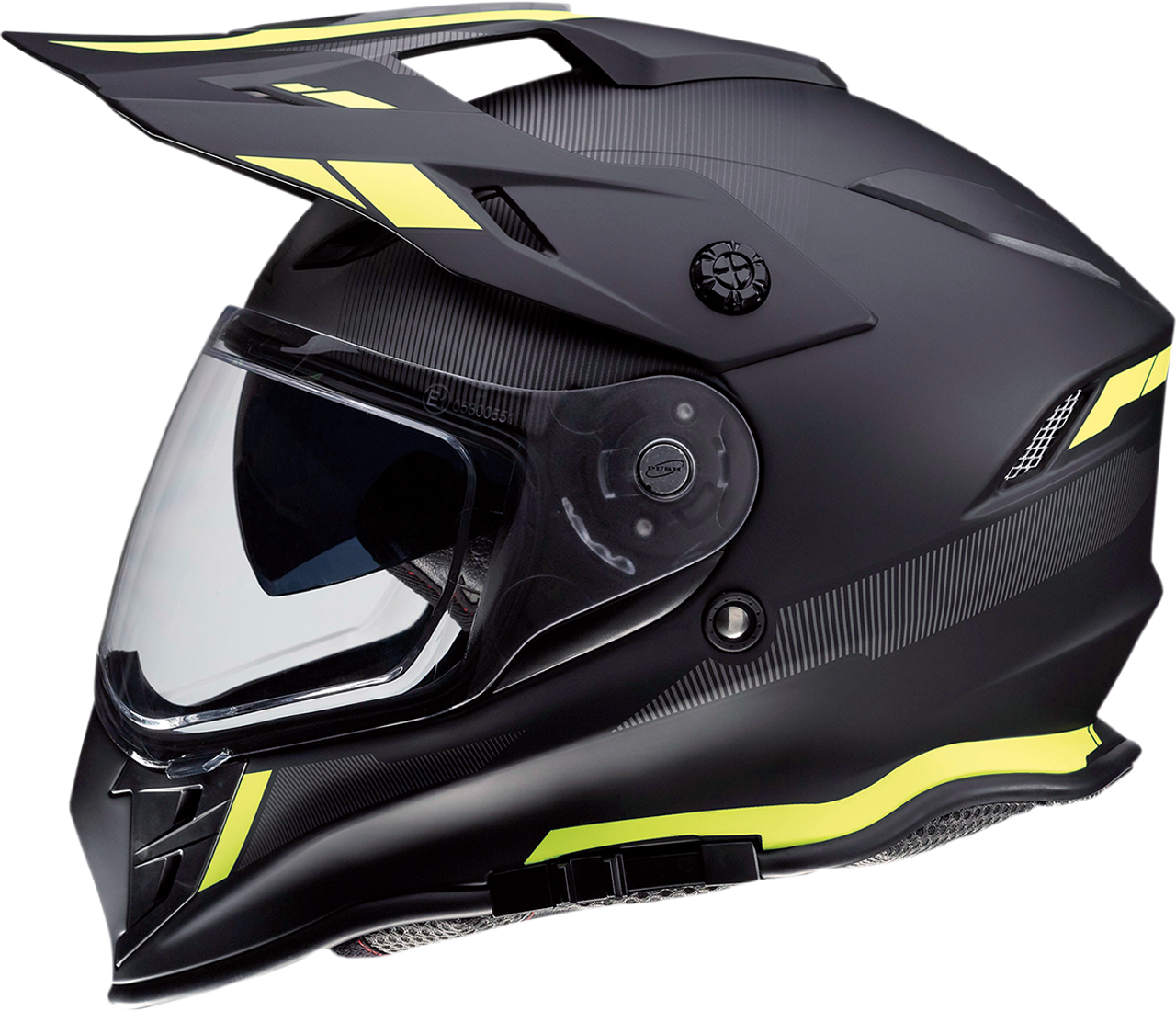 Z1R Range Helmet - Uptake - Black/Hi-Vis - Small 0140-0002