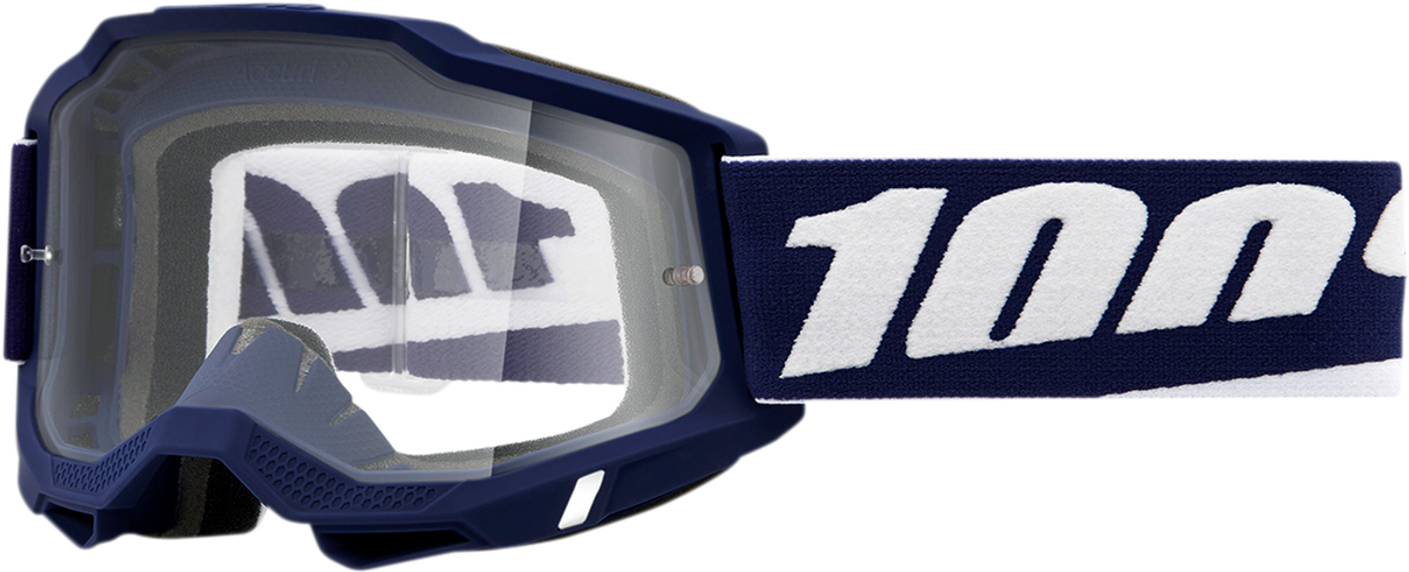 100% Accuri 2 Goggles - Mifflin - Clear 50013-00016