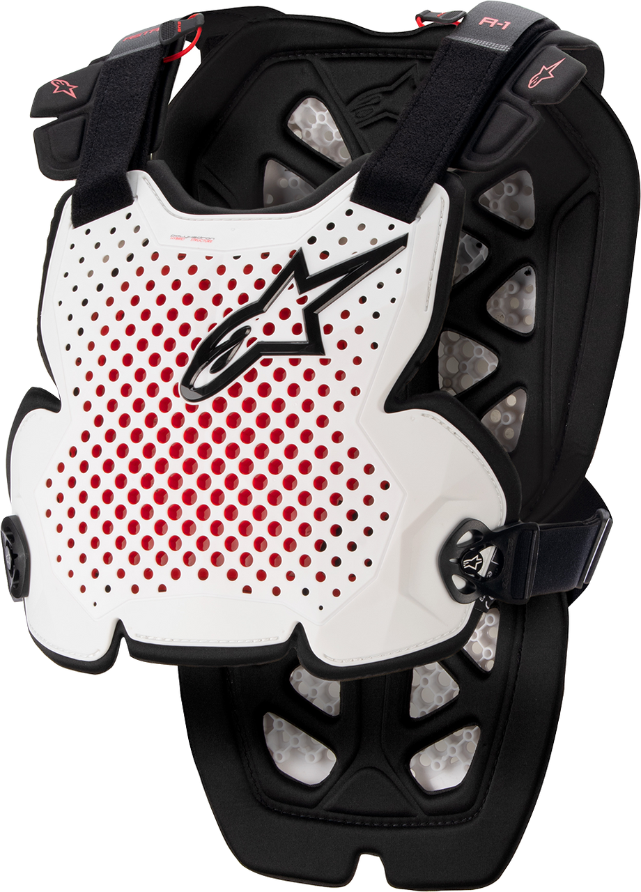 ALPINESTARS A-1 Pro Chest Protector - White/Black/Red - M/L 6700123213M/L