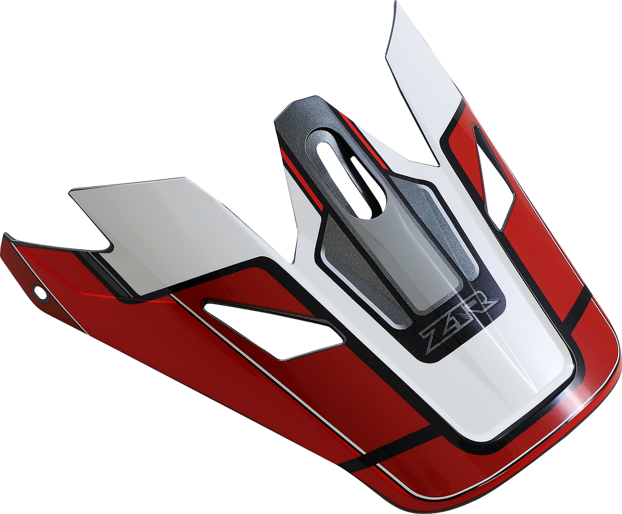 Z1R Rise Visor Kit - MC - Red/Gray 0132-1471