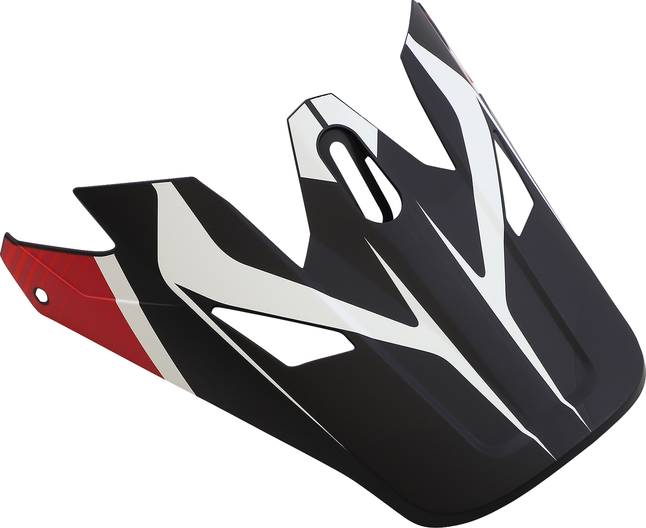 Z1R Rise Visor Kit - Flame - Red 0132-1475