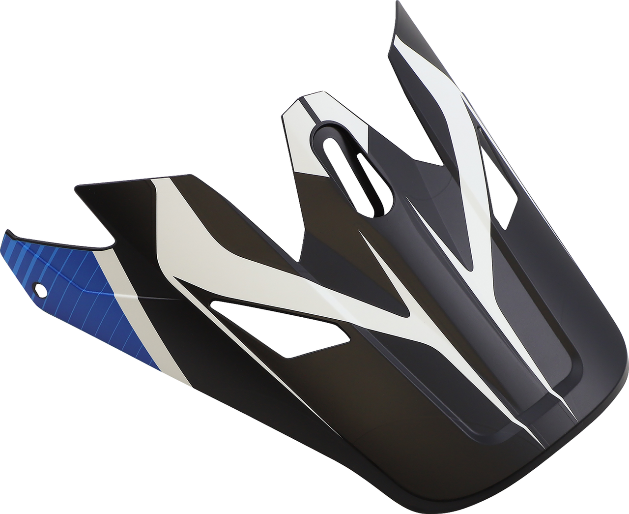 Z1R Rise Visor Kit - Flame - Blue 0132-1476