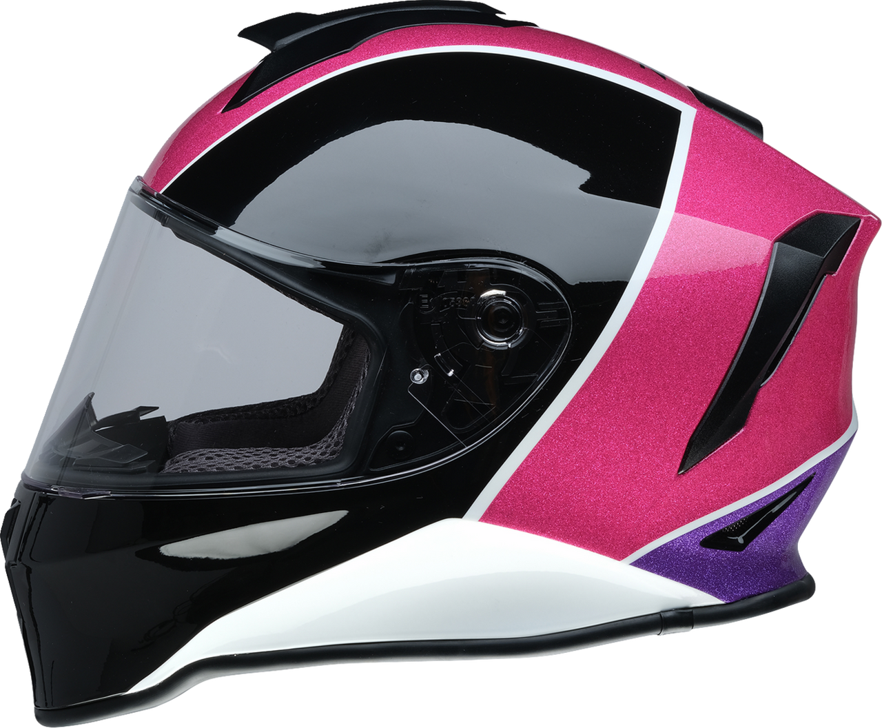 Z1R Youth Warrant Snow Helmet - Fresh Pow - Pink/Purple - Large 0122-0137