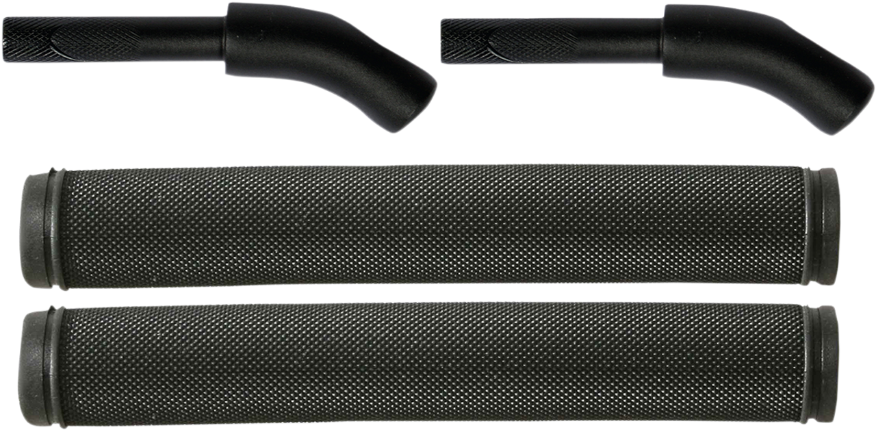 Race Shop Inc Handlebar Hook Kit with Grips for Snowmobiles 7/8" Steel SBH-1-K