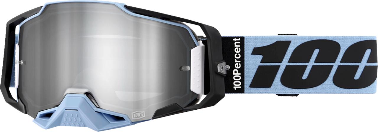 100% Armega Goggle - Petros - Silver Mirror 50005-00041