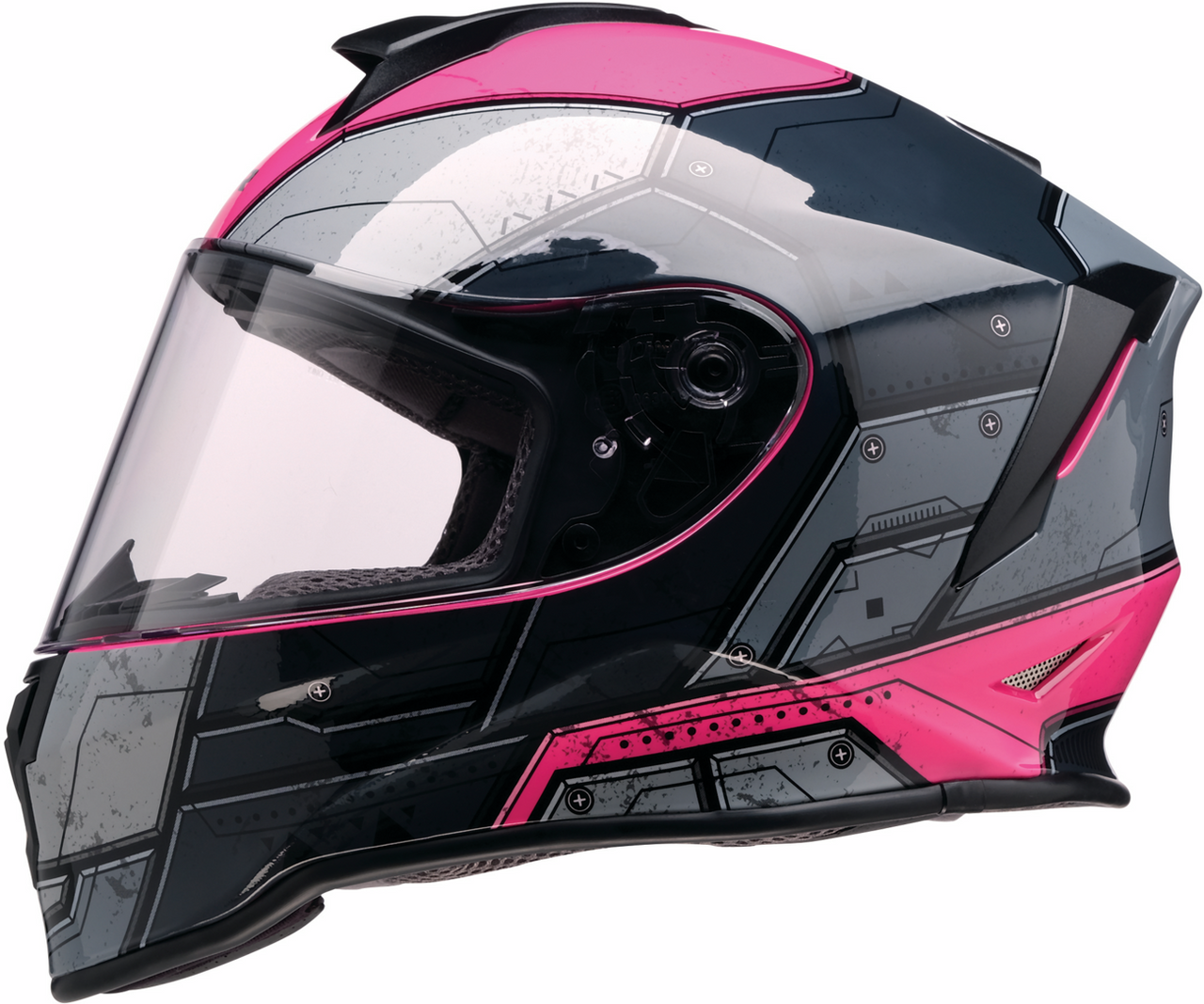 Z1R Youth Warrant Helmet - Sentinel - Pink - Large 0102-0297