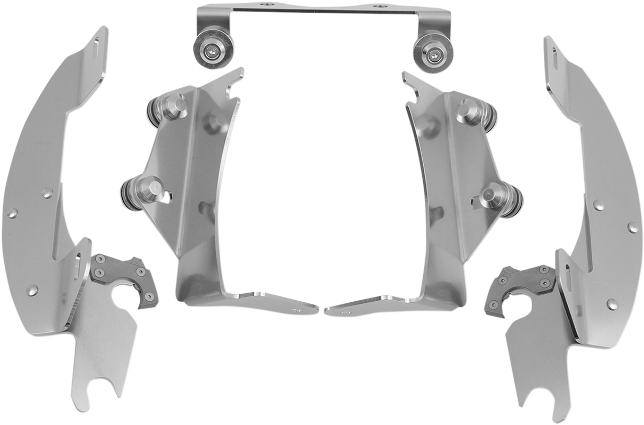 MEMPHIS SHADES Batwing Trigger Lock Mounting Kit - VN900C - Polished MEK1911