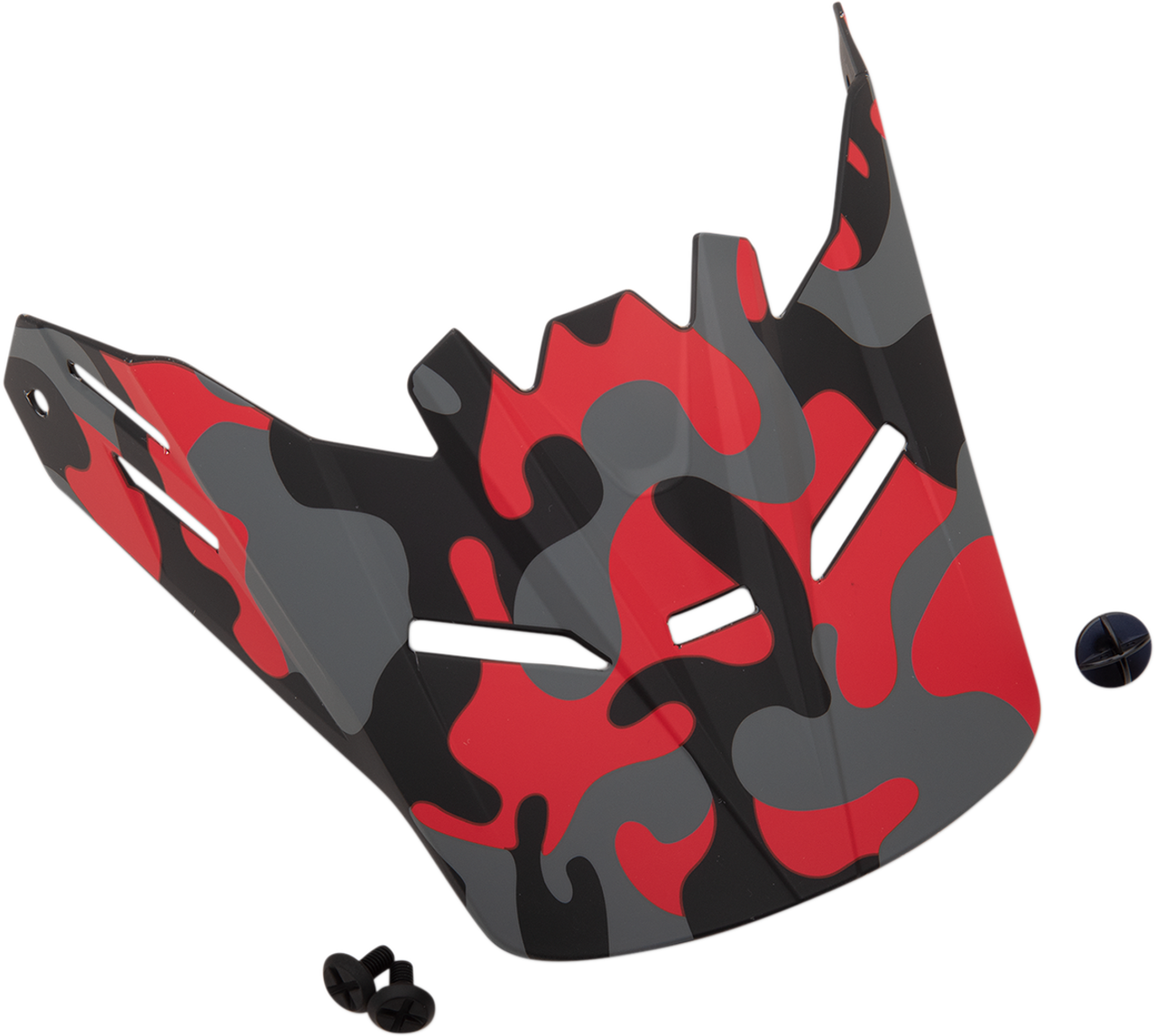 Z1R Youth Rise Visor Kit - Camo - Red 0132-1339