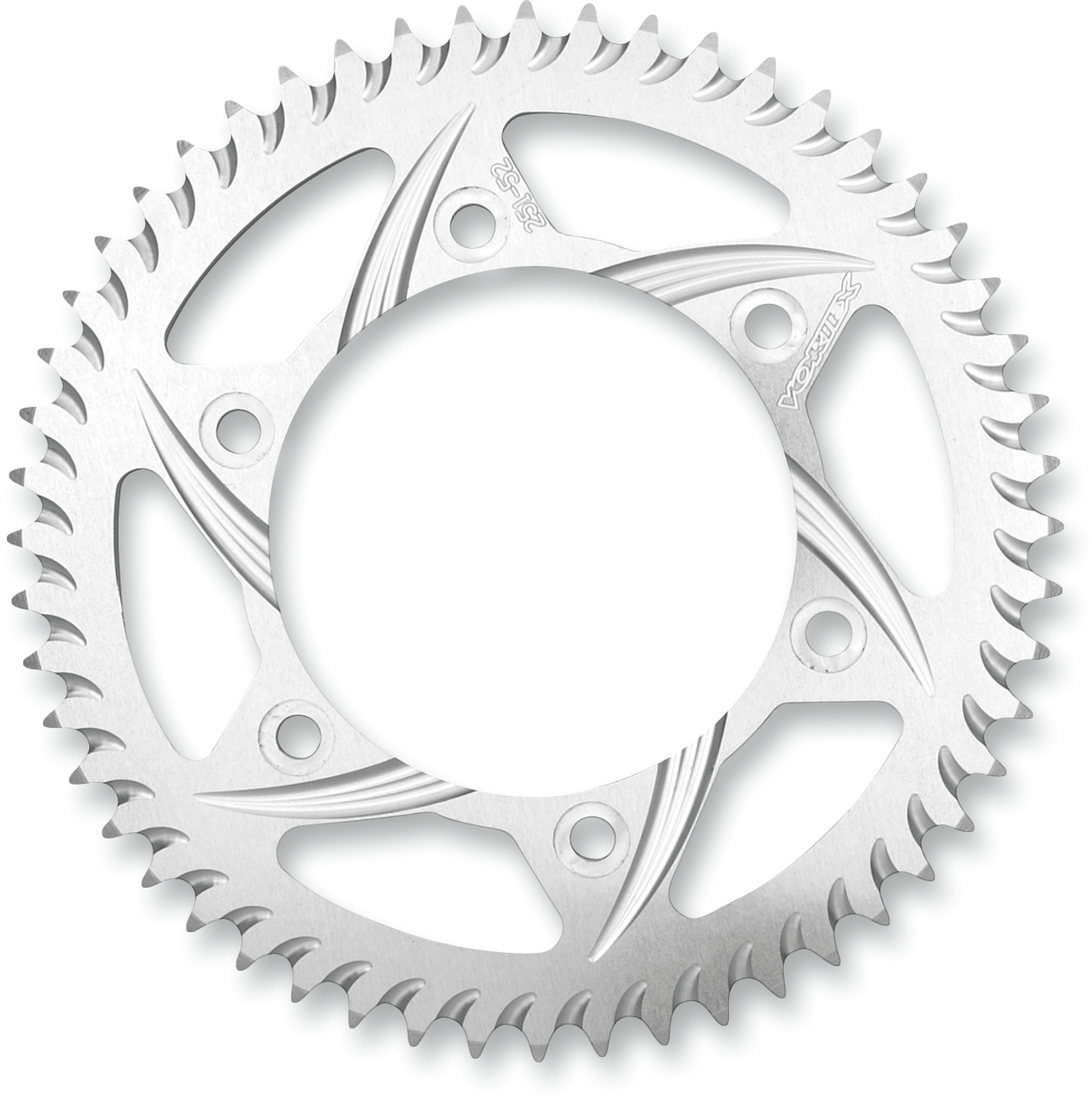 VORTEX Aluminum Sprocket - Silver - Rear - 43-Tooth 435-43