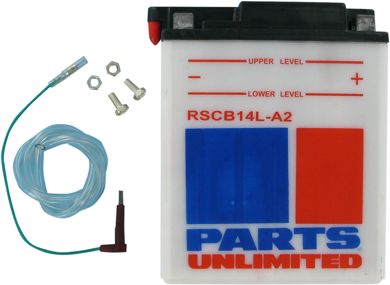 PARTS UNLIMITED Battery - RSCB14LA2 with Sensor SCB14L-A2