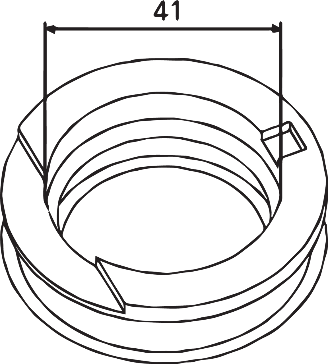 PARTS UNLIMITED Carburetor Flange - Ski-Doo 07-100-20