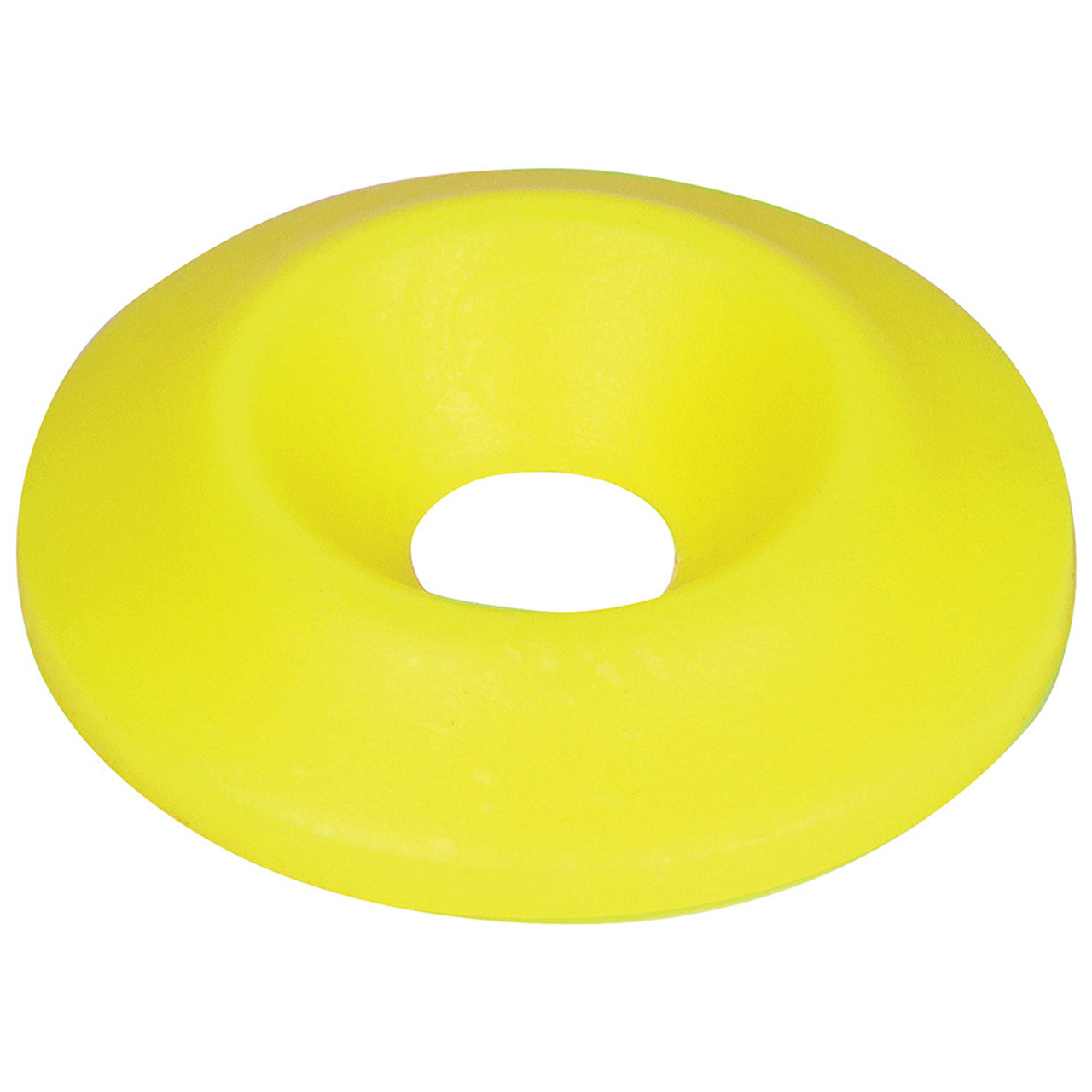 Allstar Performance Countersunk Washer Fluorescent Yellow 10pk ALL18698