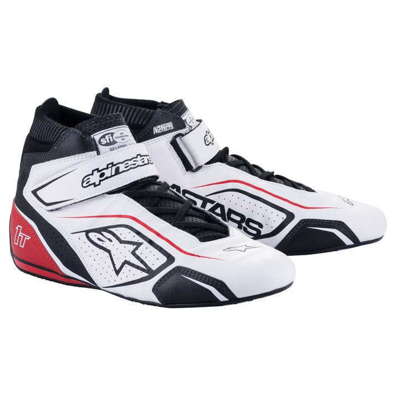 Shoe Tech-1T V3 White / Black / Red Size 7 2710122-213-7