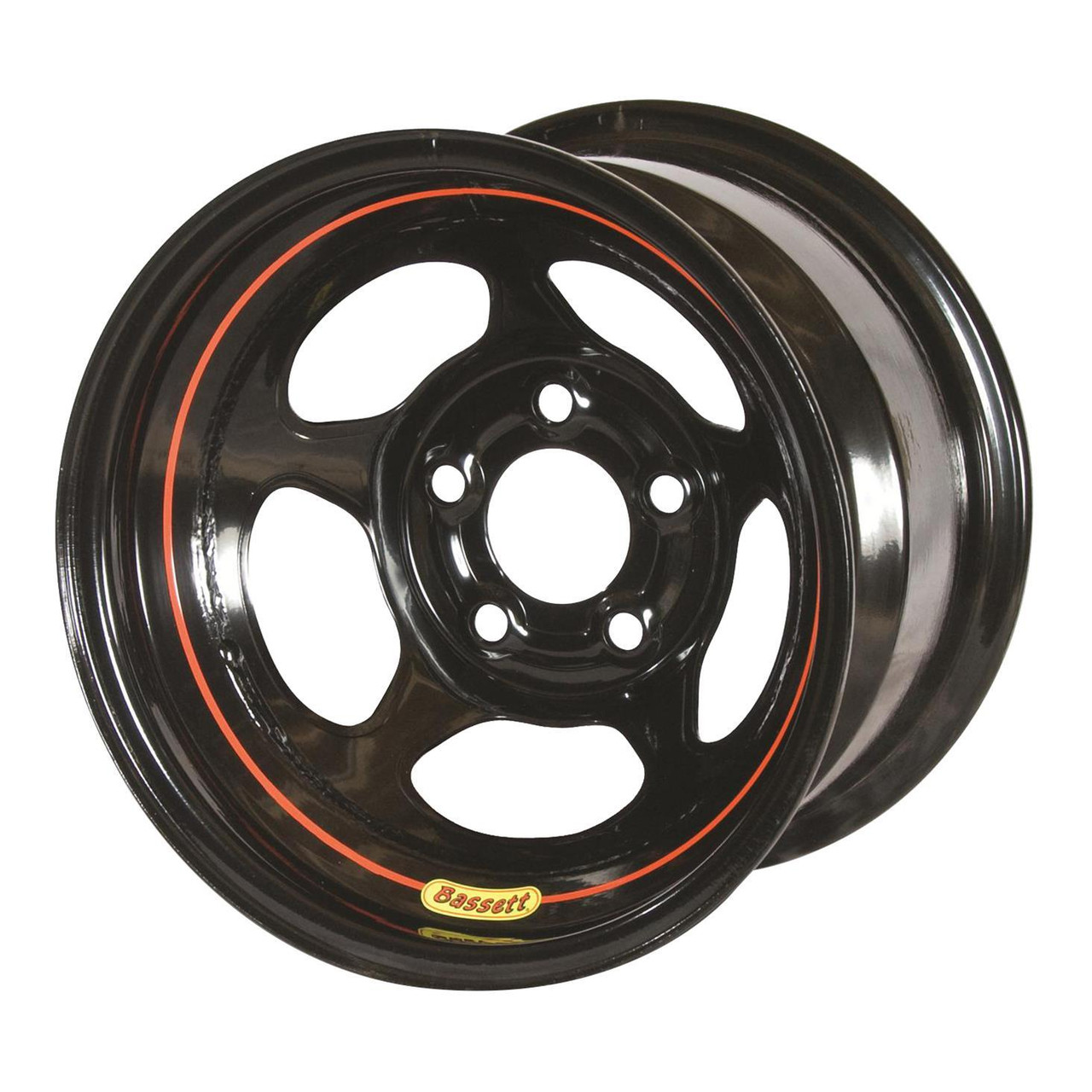 Bassett Wheel 13x8 4x4.5in 4in BS Black 38ST4