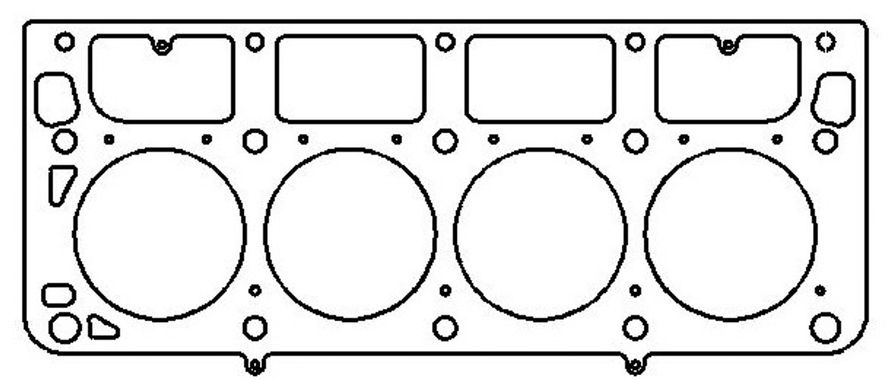 4.100 MLX Head Gasket .051 - GM LS 6.2L RH C5985-051