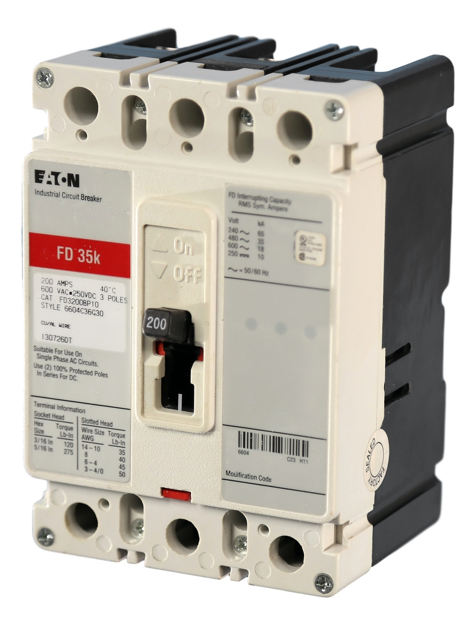 FD3200_BP10 35k Series C by Eaton / Cutler-Hammer Circuit Breaker