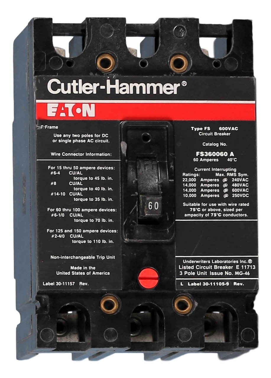 FS340090A Cutler-Hammer Circuit Breaker
