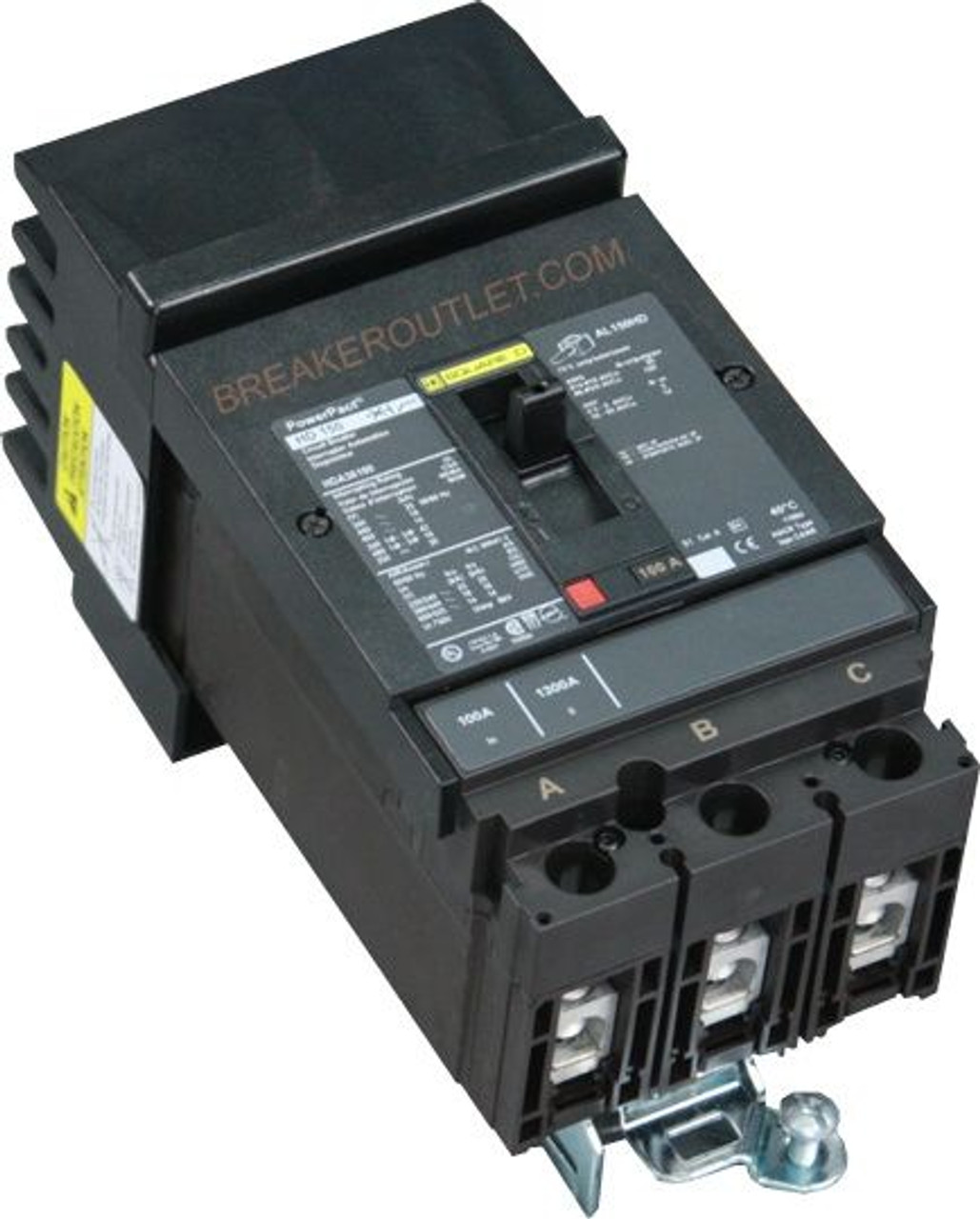 HJA36110 I-Line PowerPact Square D 65kA Circuit Breaker