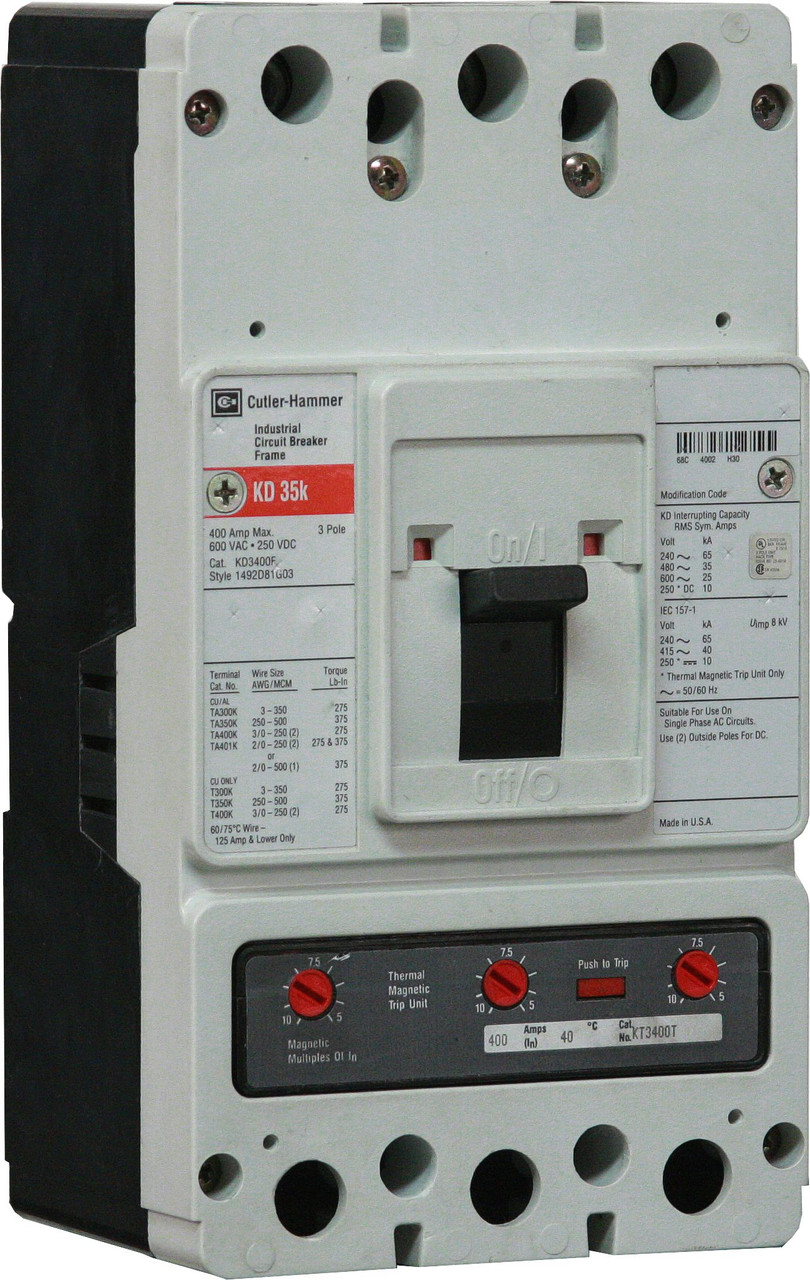 KD3250 35k Rated Series C Circuit Breaker