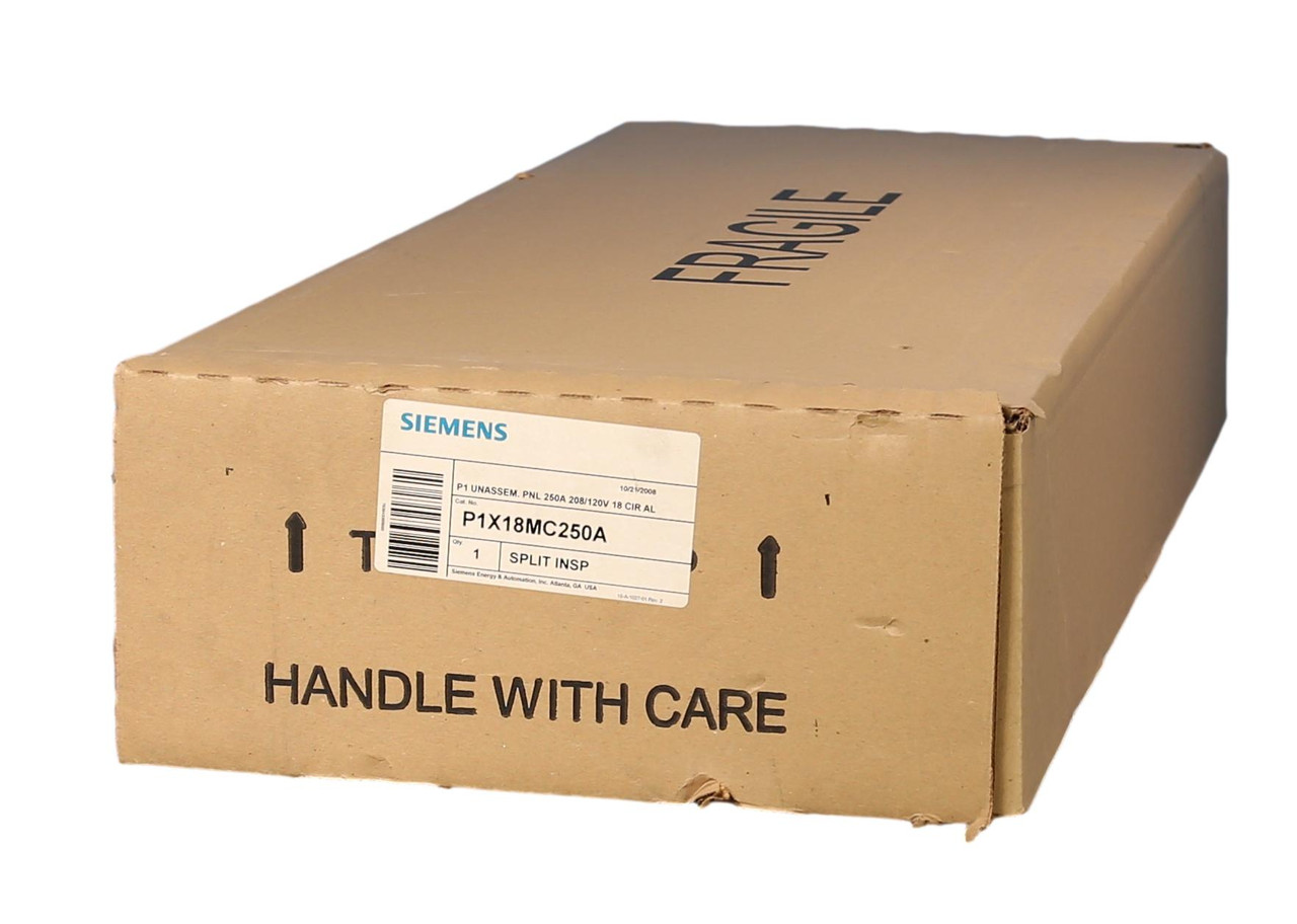 P1X18MC250A Panel board 250A Interior 18 Circuits 208Y/120 Siemens -New