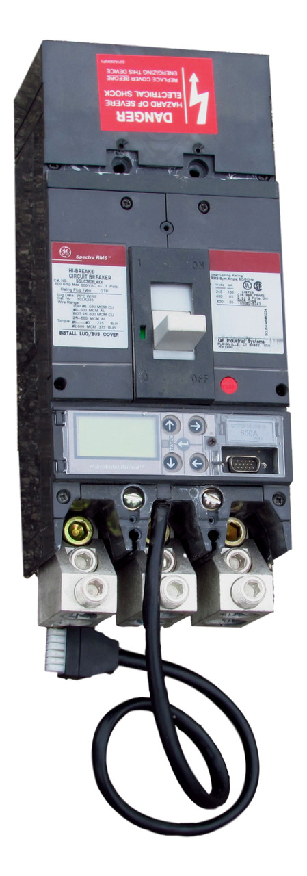 SGHC3606L4XX Spectra RMS 35k Circuit Breaker with LSIGT by General Electric