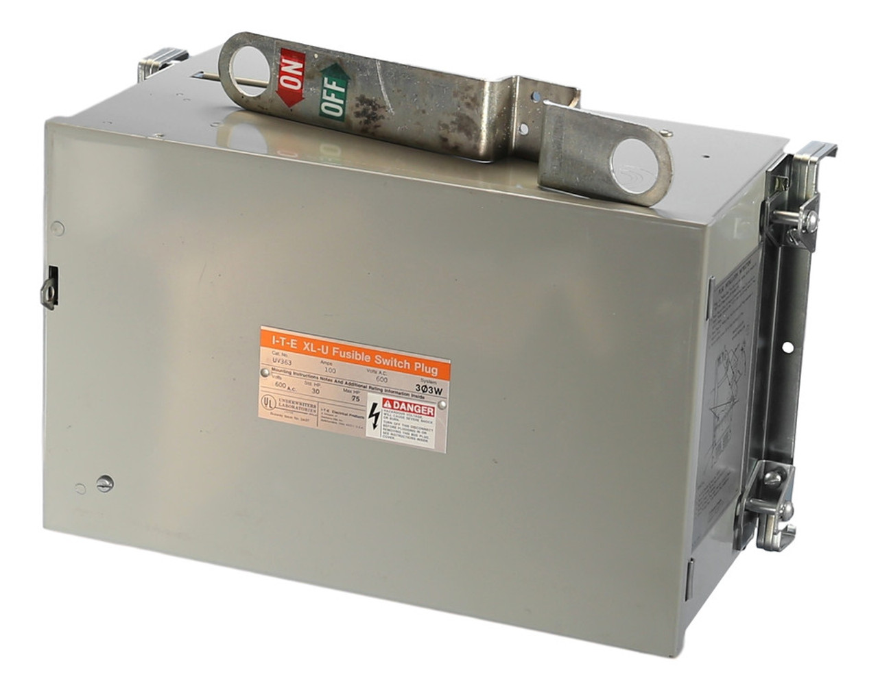 UV361 Siemens 30A Fusible XL-U Busway Plug Switch ITE