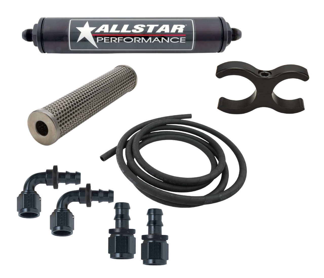 -10 Alcohol / Gas Fuel Line Kit, Fittings, Filter
