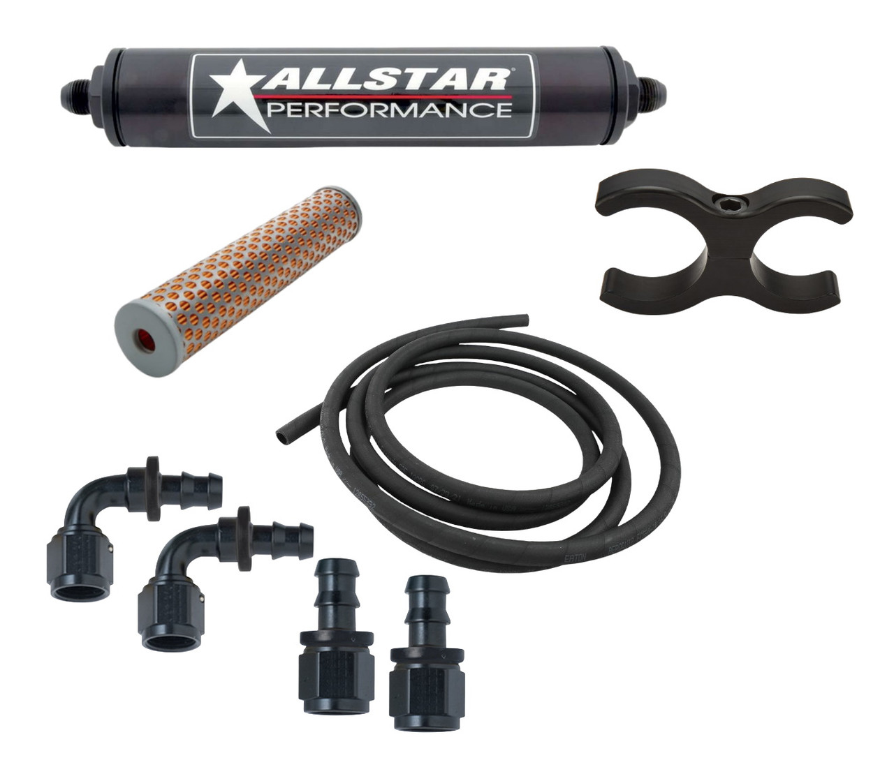 -8 Gas Fuel Line Kit, Fittings, Filter